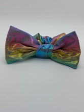 Load image into Gallery viewer, Metallic Bow Scrunchies